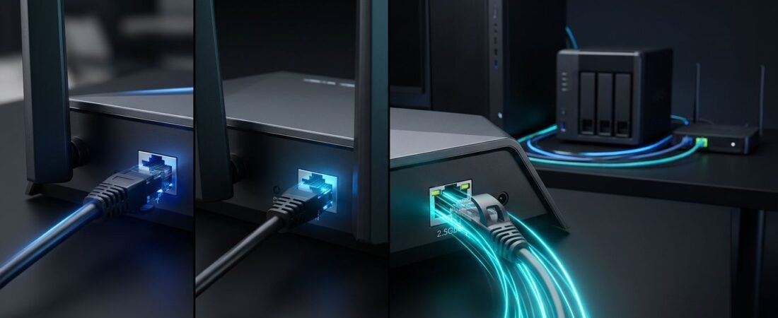 2.5GbE vs Gigabit Ethernet on Netgear Routers 2.5GbE vs Gigabit Ethernet on Netgear Routers