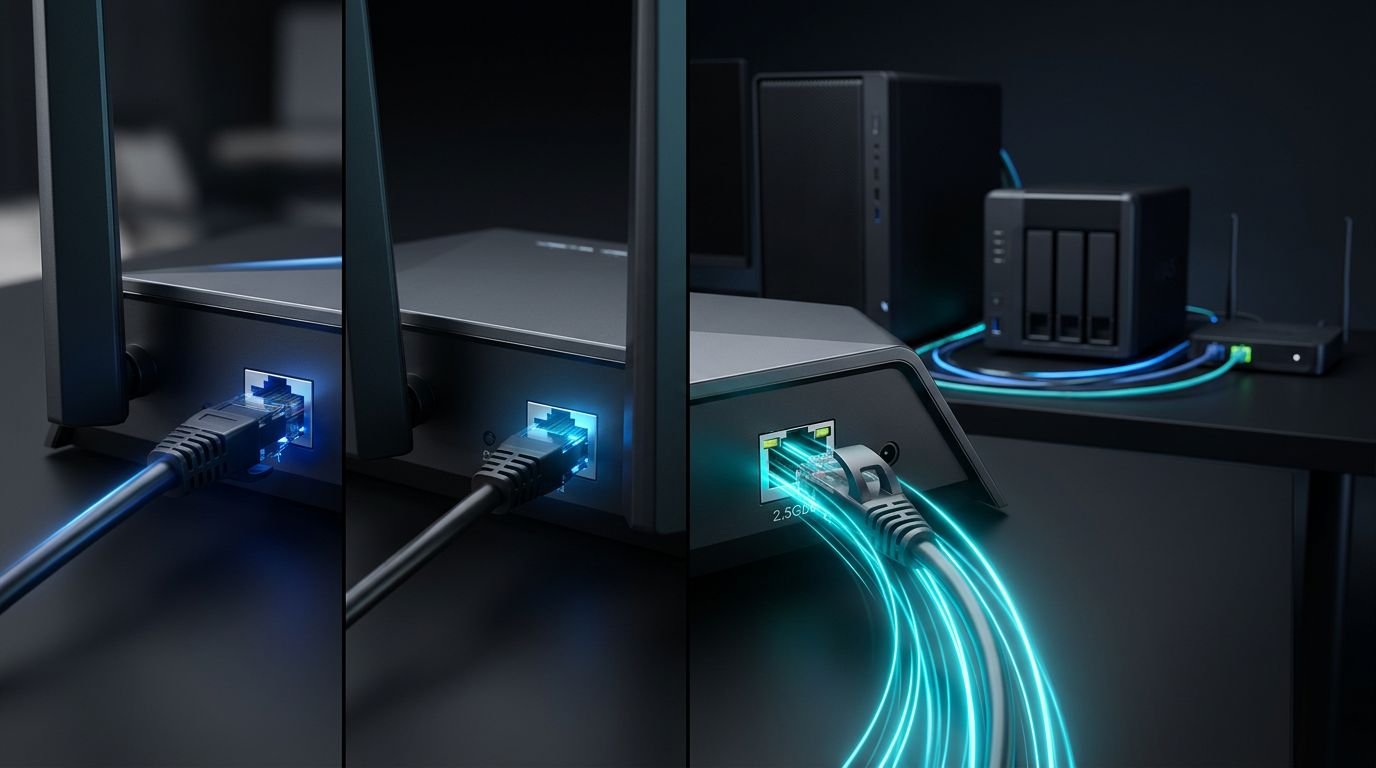 2.5GbE vs Gigabit Ethernet on Netgear Routers
