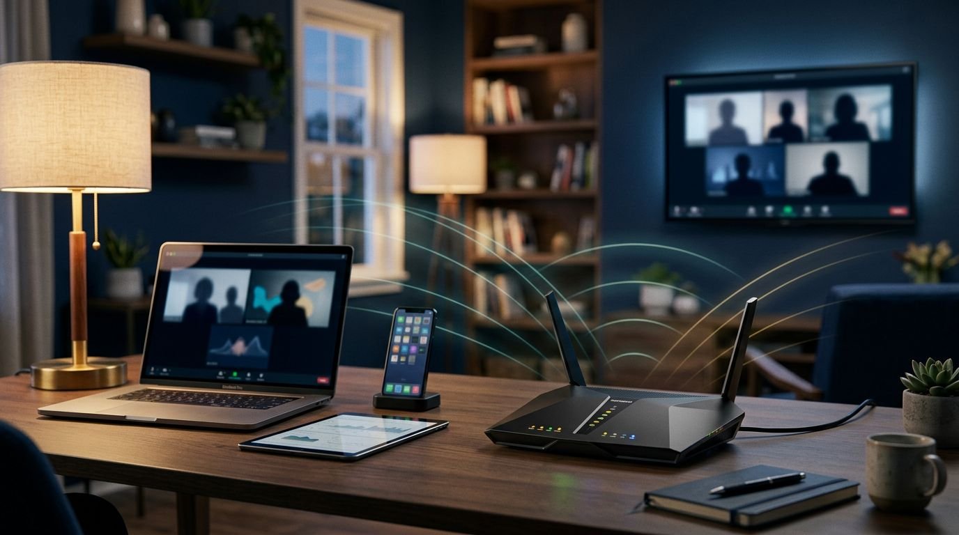 Netgear WiFi Setup for Reliable Multiple Video Calls
